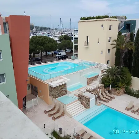 Penthouse - Jacuzzi - Terrace - Parking - 2 Pools Appartement Antibes Buitenkant foto