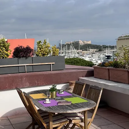 Penthouse - Jacuzzi - Terrace - Parking - 2 Pools Appartement Antibes Buitenkant foto
